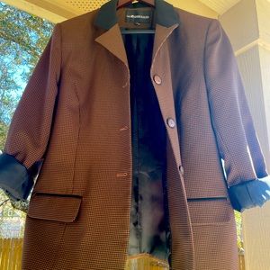 Oversized Brown and Black Blazer 🕶🤎 (SOLD)
